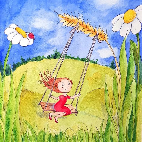 Рисунок на день лета