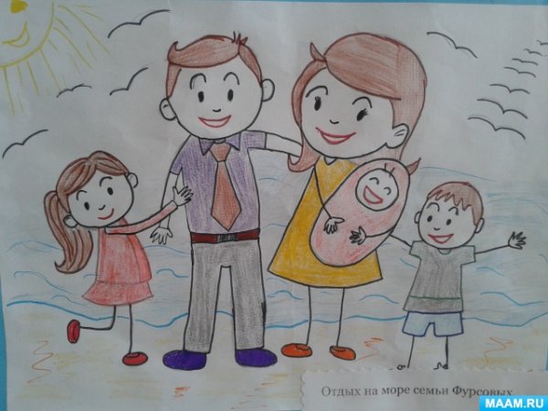 Рисунок на тему день семьи