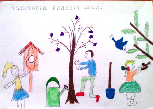 Рисунок на тему доброта