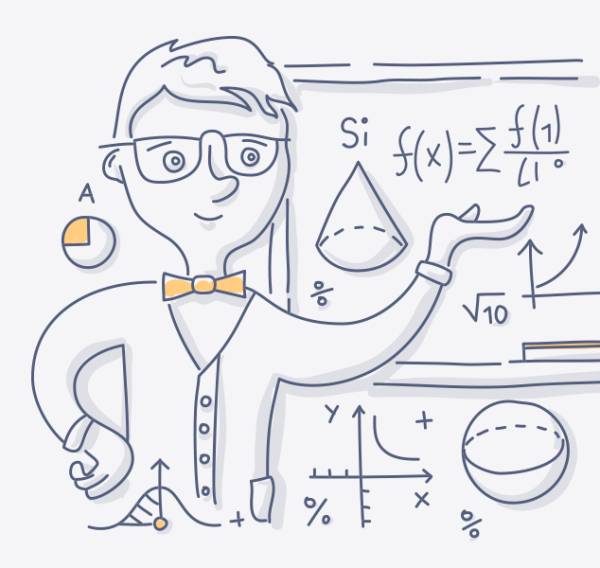 Иллюстрация на тему математика