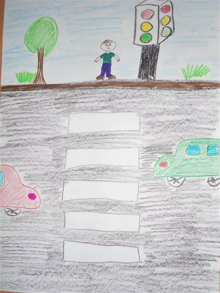 Конкурс детских рисунков по ПДД