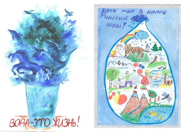 День воды рисунок