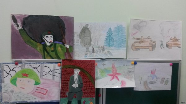 Рисование неизвестный солдат