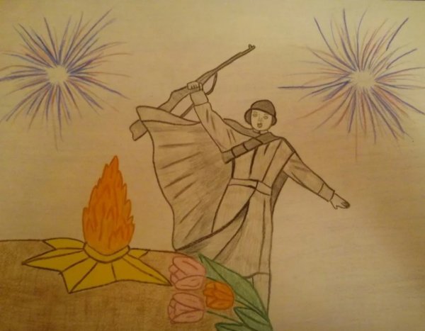 Рисование неизвестный солдат