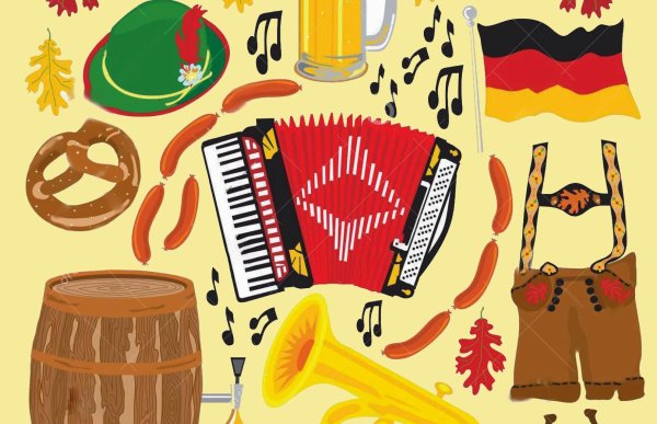 Мультяшная одежда немцев