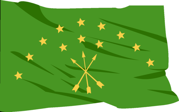 Флаг Адыгеи