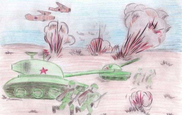 День воинской славы рисунок