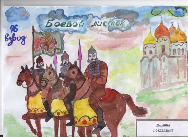 Плакат на тему Куликовская битва