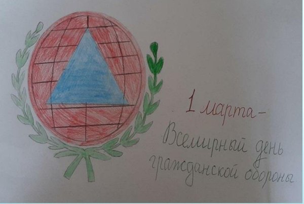 1 Марта Всемирный день гражданской обороны рисунки детей