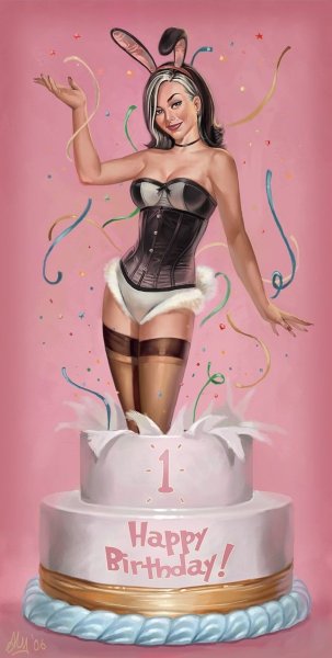 Поздравить с днём рождения девушку