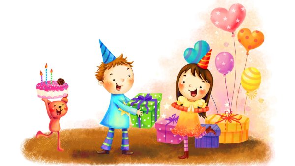 С днём рождения иллюстрации