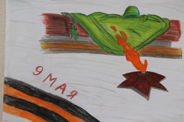 Рисунок на тему неизвестному солдату