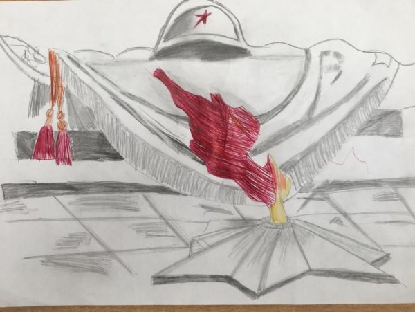 Рисунок неизвестного солдата