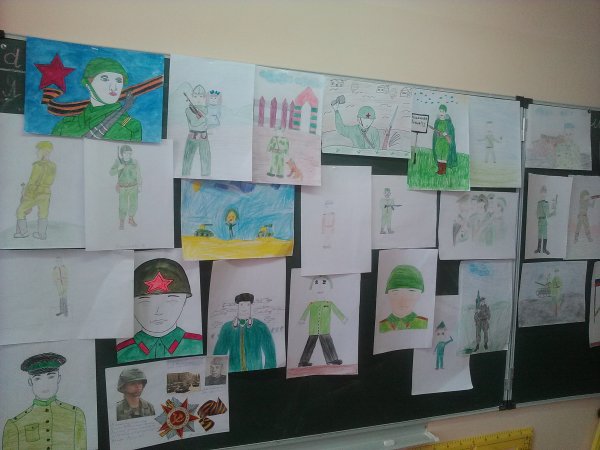 Рисунок ко Дню неизвестного солдата