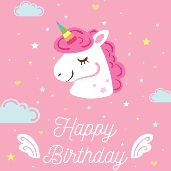 С днем рождения Единорог