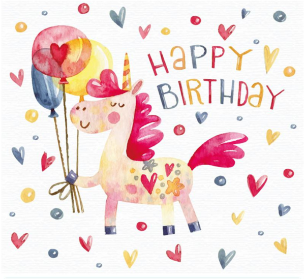 С днем рождения Единорог