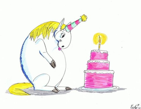 Новогодний Единорог