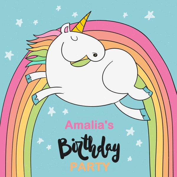 Открытка Единорог