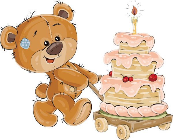 Тортики на день рождения