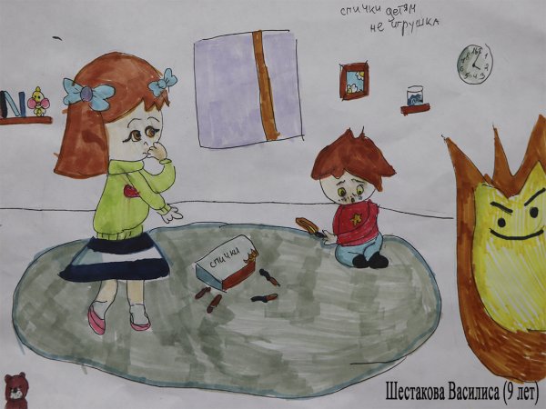 Поделки по пожарной безопасности в детском саду