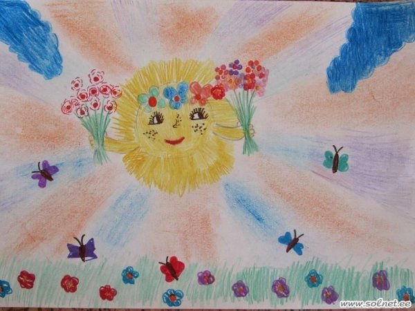 День солнца рисунки