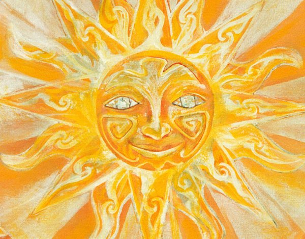 Солнце рисунок