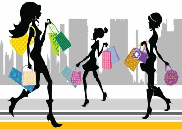 Композиция шоппинг гармоничная