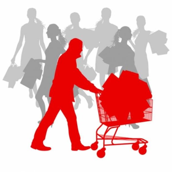 Потребитель иллюстрация