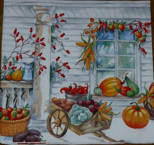 Рисование урожай