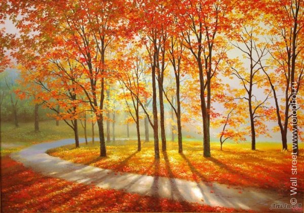 Красивые осенние рисунки