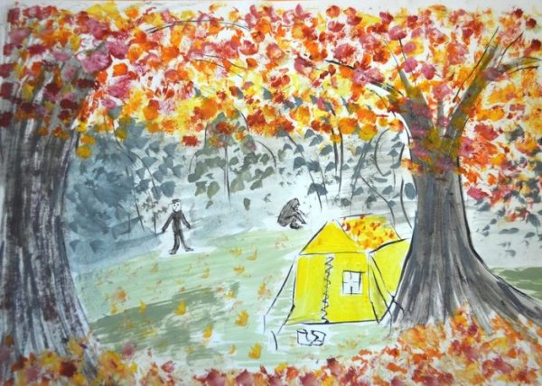 Рисование осенние каникулы