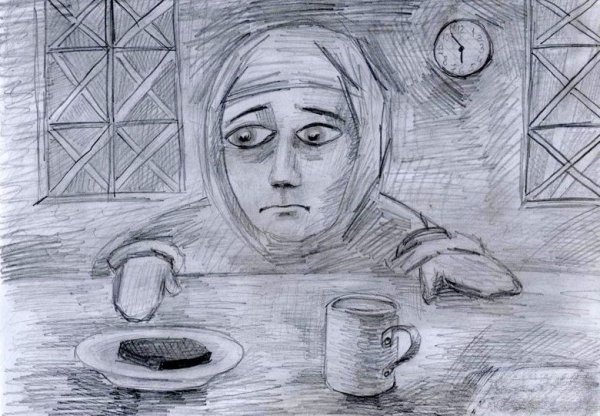 Блокада Ленинграда рисунки