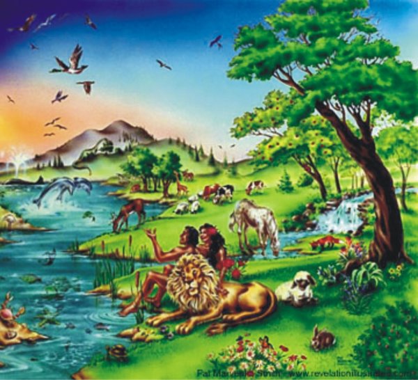 Сотворение мира для детей