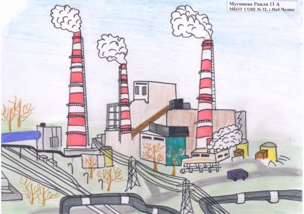 Завод глазами детей