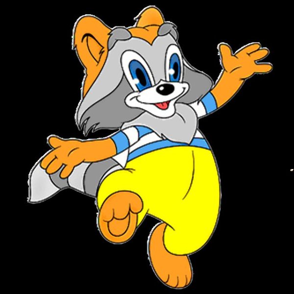 Крошка енот герои