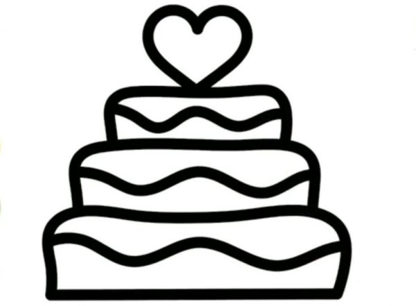 Торты для срисовки легкие