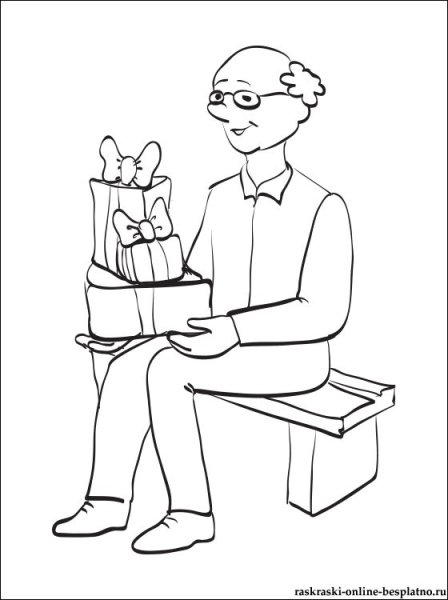 Раскраска 23 февраля для детей