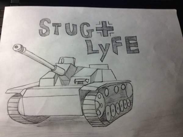 Танк рисунок карандашом для срисовки