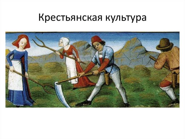 Французские крестьяне 14 век