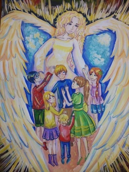 Мир глазами детей рисунки