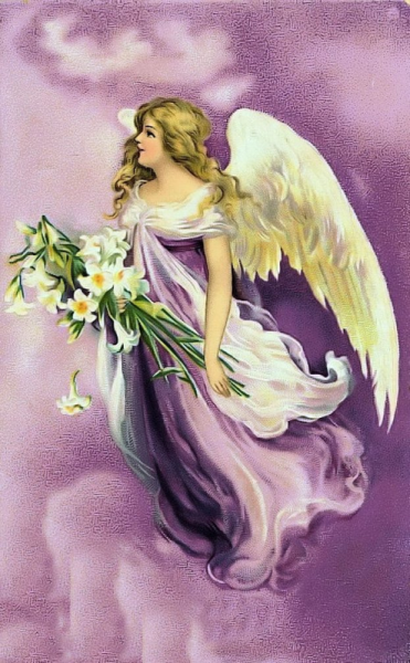 Рисунки для срисовки ангелочки