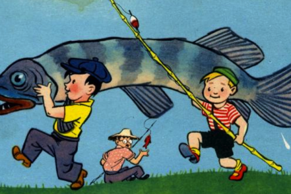 Открытки про рыбалку