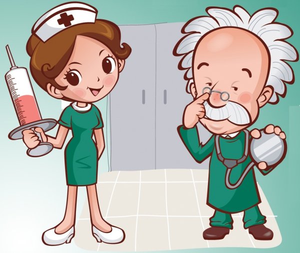 Рисунок ко Дню медицинского работника
