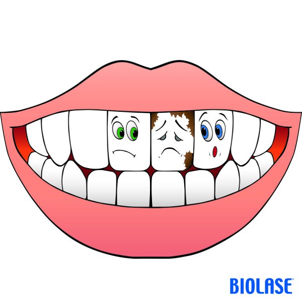 Здоровые зубки рисунок