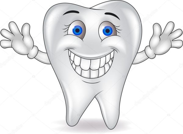 Зуб мультяшный