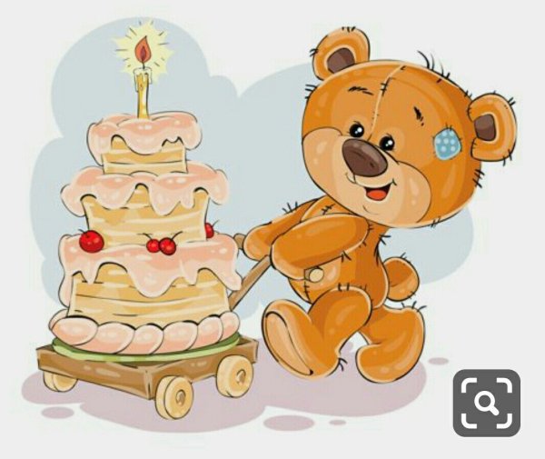 Торт с «мишкой»