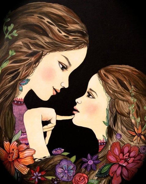 Красивые картины для мамы