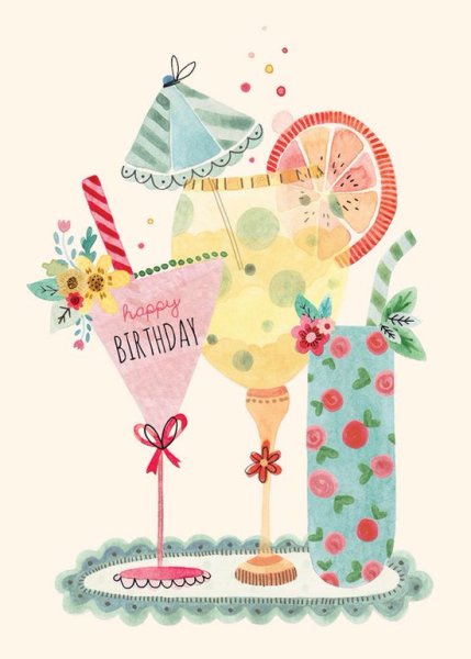 Креативные открытки с днем рождения