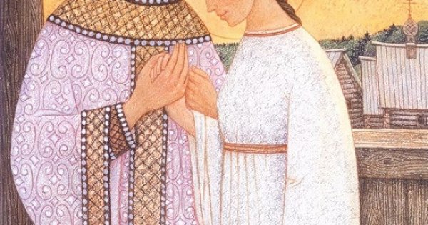 Пётр и Феврония Муромские иллюстрации