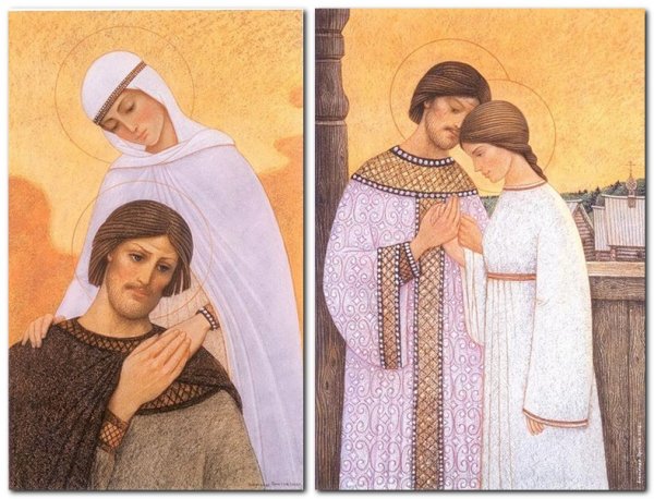 Февронья портрет Петр и Феврония